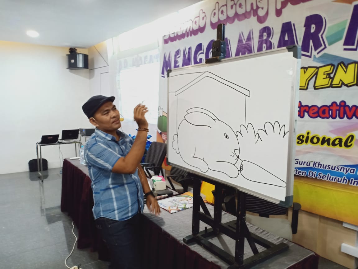Pelatihan Menggambar Kreatif, Mudah dan Menyenangkan